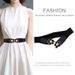 Xiyin Cincher For Women, High-End Feel, Jeans, Skirts, Clothing Accessories, Versatile Floral Sweet Elastic Waist Belt_voghion.com