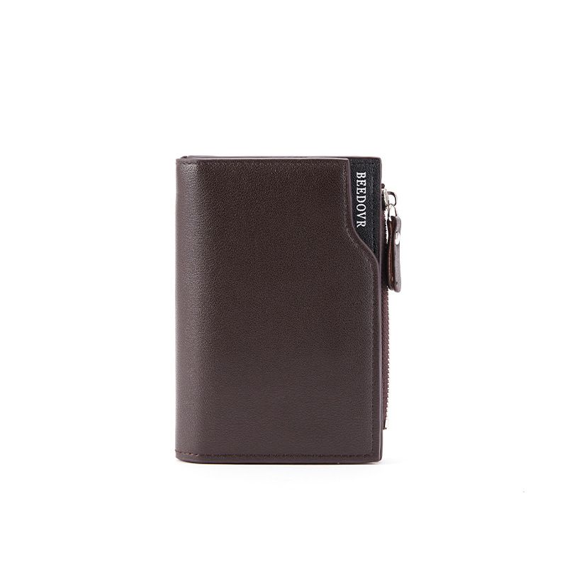 Herrentaschen Neue kurze Herrenbrieftasche Multifunktionale Reißverschlusstasche mit mehreren Kartenfächern Tasche Großhandel Hersteller Lagerbestand_voghion.com