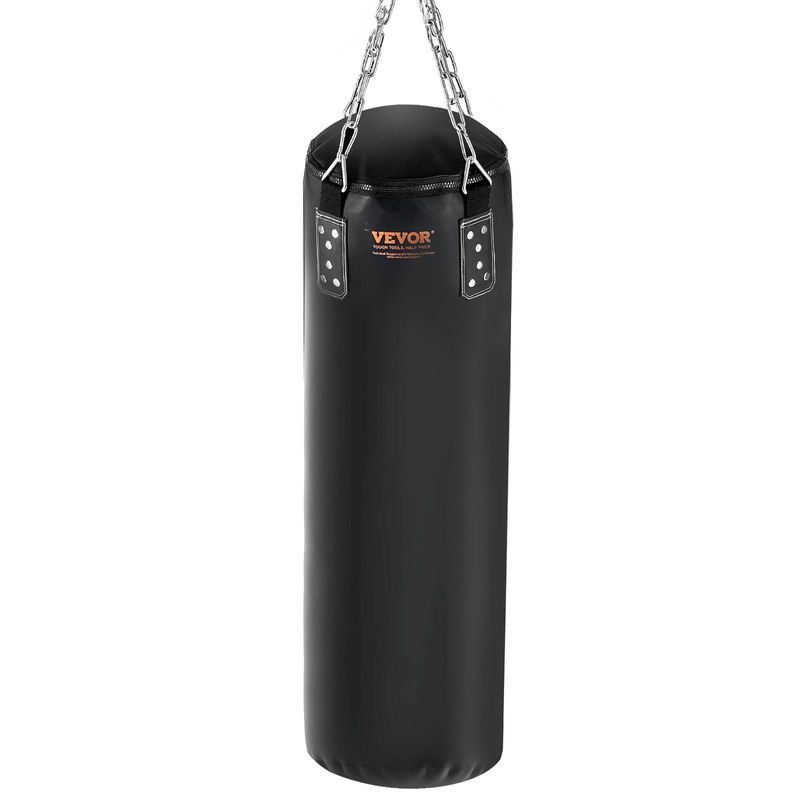 VEVOR Punching Bag For Adults, 4ft PVC Heavy Boxing Bag Set, Punching Bag With Chains And Gloves, Hanging Boxing Bag For MMA Karate Judo, Muay Thai Kickboxing Boxing, Home Gym Training, (Unfilled)_voghion.com