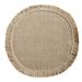 Placemat Cottage Style Jute Tassel Table Round Bowl Mat Rectangular Heat Insulation Pad Napkin_voghion.com