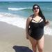 Women's Plus Size One-Piece Swimsuit With Cross-Back Ties - Sexy High Elasticity Swimwear For Beach & Pool_voghion.com