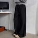 Men’s High-Quality Gray Wide-Leg Sweatpants – Drop Cuff Joggers With Drawstring Waist, Relaxed Fit Polyester Blend For Casual & Streetwear (M-3XL)_voghion.com