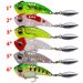 Vib Lure Bait Roterende Sequin Teasing Metal Fish Bait Vibrerende Harde Bait Bait Met Bloed Groef Haak Visgerei Producten_voghion.com