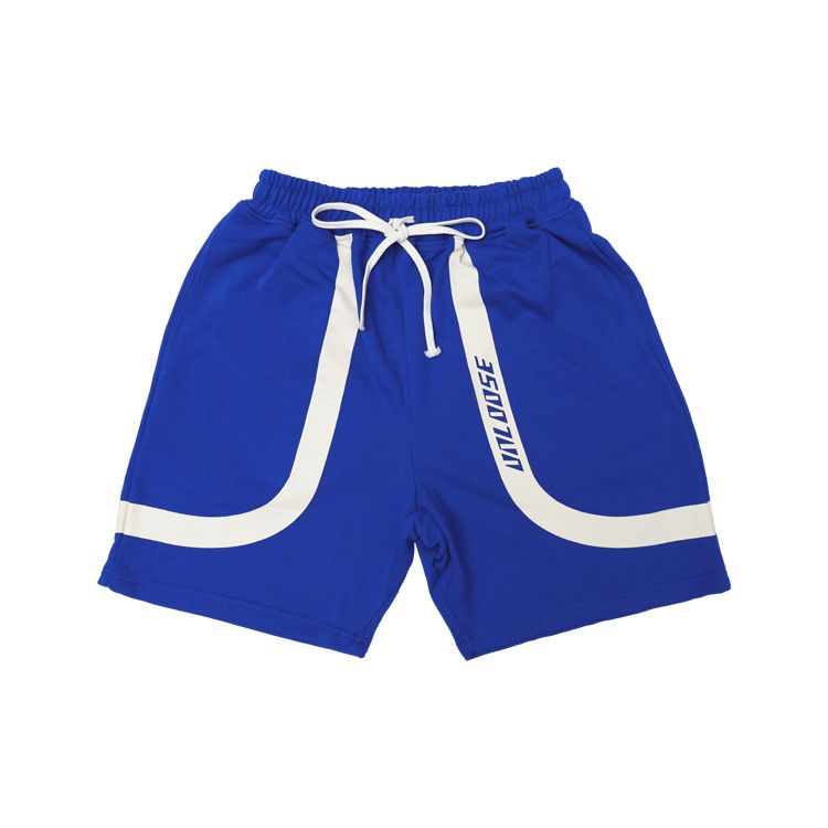 Muške kratke hlače s ugraviranim slovima engleskog slogana, muške studentske parove, ležerne hlače istog stila s pet točaka_voghion.com