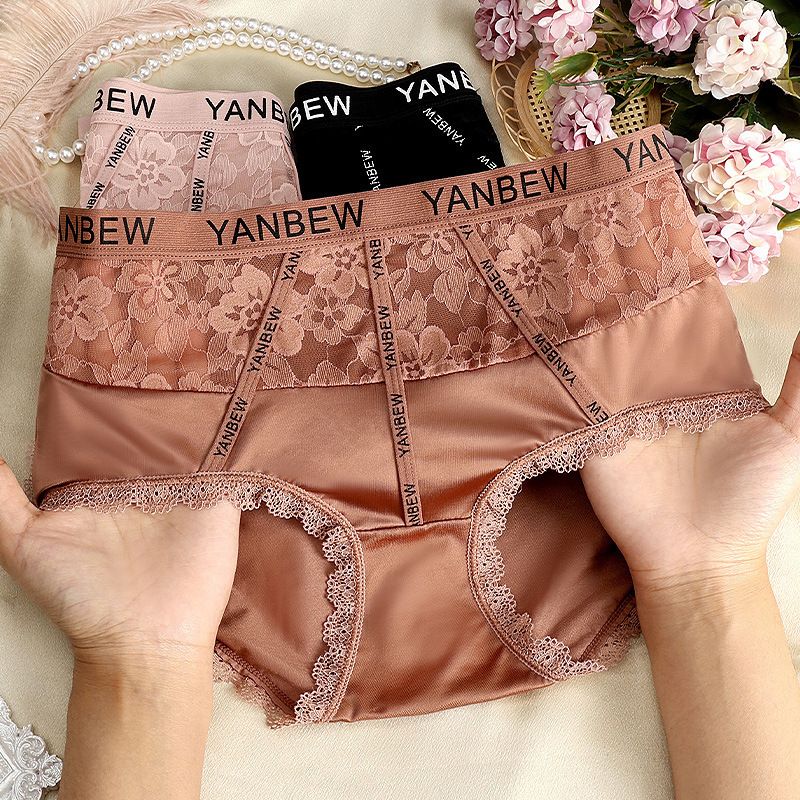 Women's Intimates Tummy Controlling Large Size High Value Pure Desire Style Pure Cotton Bottom Crotch_voghion.com