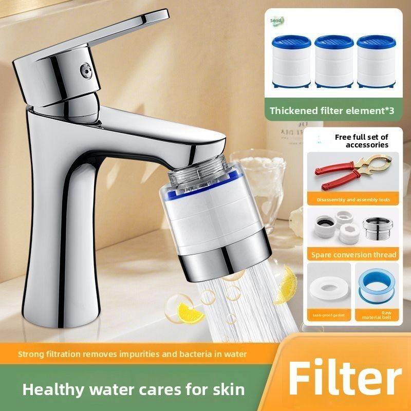 2025 New Bathroom Faucet Filter Nozzle Multi-Function Dormitory Household Extender Anti-Splash Head Water Purifier_voghion.com