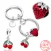 Neues, beliebtes Charm-Set aus 925er Sterlingsilber: Halskette, Ring, Schnuller, Schlüsselanhänger – ein klassisches Geschenk für Damen und modische Accessoires._voghion.com