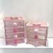 Colorful Ball Bowknot Multifunctional Compartment Drawer Box High-Value Fashion Versatile Desktop Storage Rack_voghion.com