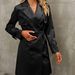 Zweireihiger, modischer, lässiger Trenchcoat für Damen_voghion.com
