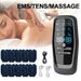 PASTSKY 9 Modes Therapy TENS Massager EMS Muscle Stimulator Acupuncture Rechargable Dual Output Electric Pulse Low_voghion.com