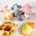 Plush Cute Elephant, Duck, Pig, Pet Dog, Cat, Squeaky Sound, Dog Toys, Fun Fleece, Durable, Chewable Molar Toy, Suitable By PawParty Store_voghion.com