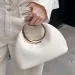 Borsa a mano francese elegante con anello in metallo, modello nuvola, da sera, per inizio primavera, di alta qualità, piccola_voghion.com