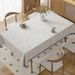 High-end Wash-Free, Wipeable, Waterproof, Oil-Proof, Home Atmosphere Tablecloth, Light Luxury, High-End Feel,_voghion.com
