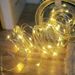 Remote Control Christmas Fairy Lights - Green Wire Copper LED String Lights With Starry Bulbs, For Indoor/Outdoor Holiday Decor_voghion.com