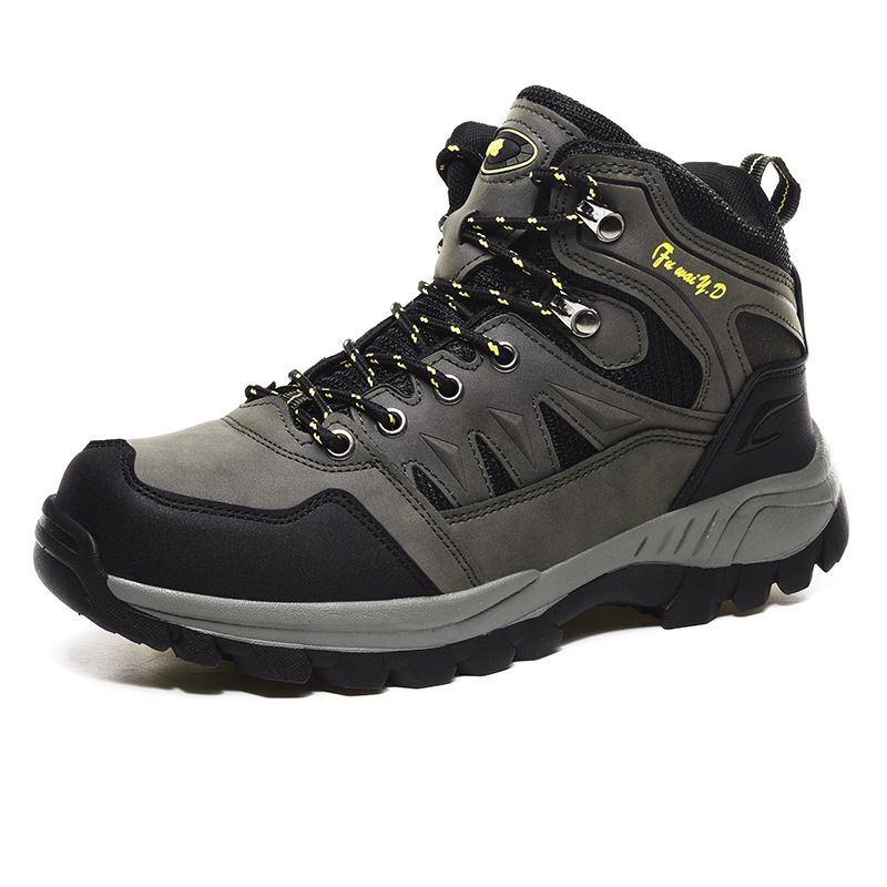 New winter outdoor hiking shoes for men high-top men_voghion.com