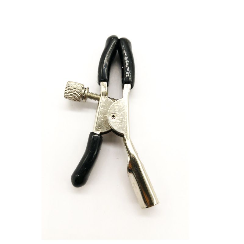 Electrophoretic Black Milk Adult Sex SM Training Nipple Clip_voghion.com