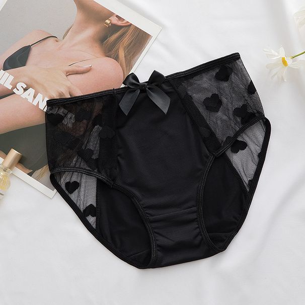 Biancheria intima Mutandine di pizzo sexy ragazza amore slip a rete ragazza_voghion.com