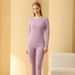 2025 New Thermal Underwear Set Autumn Winter Men Women Wool Silk Inner Base Layer_voghion.com