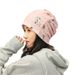 Women's Autumn Winter Korean Set Headband Cute Pile Fashion Versatile Windproof and Warm Hat_voghion.com