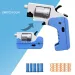 Revolver Gun Pistol Phantom Deformation Folding Soft Bullet Gun Metal Blaster Model For Adults Collection Boys Birthday Gift_voghion.com