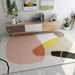 Modern Minimalist Living Room Carpet Nordic Ins Geometric Pattern Carpet Bedroom Bedside Full Carpet Floor Mat_voghion.com