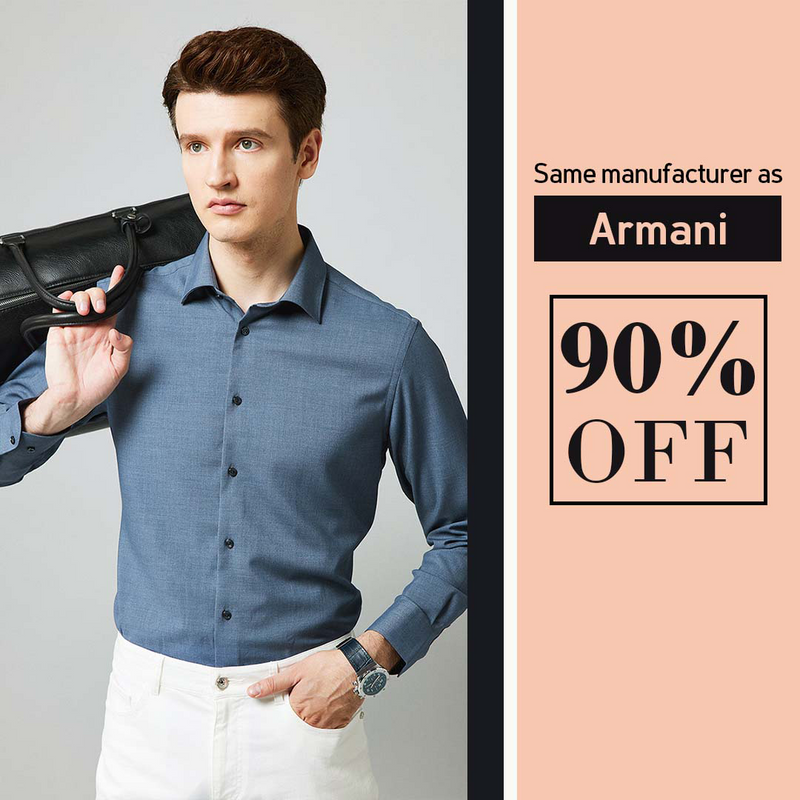 Inclusa camicia a maniche lunghe da uomo modale Cardigan camicia per pendolarismo da lavoro a trama semplice_voghion.com