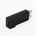 Προσαρμογέας DP HDMI για φορητό υπολογιστή HP/DELL, αρσενικό σε θηλυκό, μετατροπέας καλωδίου DP σε HDMI, Display Port σε 1080P HDMI μετατροπέας προσαρμογέα_voghion.com