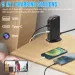 Chargeur 5 ports USB Mini caméra HD 1080P Wifi APP Hub de détection de mouvement à distance Convertir la surveillance Surveillance vidéo de sécurité à domicile_voghion.com