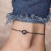 String Devil's Eye Bracelet Anklet Couple Chain_voghion.com