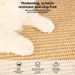 Sisal-Kratzbrett für Katzen, Wandmontage, fusselfrei, Sofaschutz, Haustierspielzeug mit Katzenminze, Kratzmatte für Haustiere_voghion.com