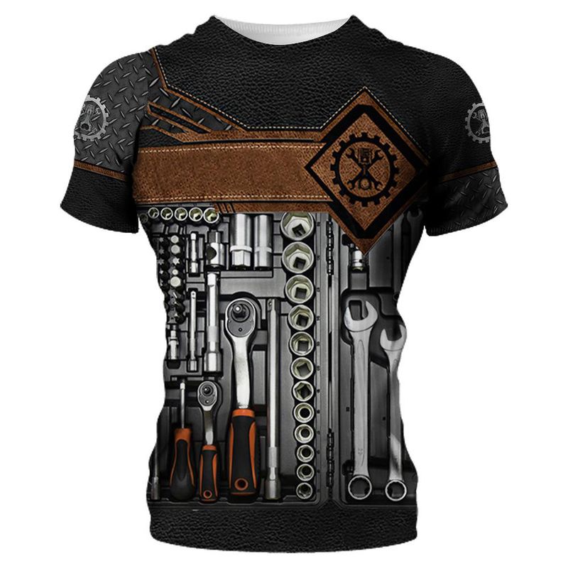 T-shirt grafica moda estiva modello naturale bella T-shirt casual stampata in 3D tutto con top Harajuku_voghion.com