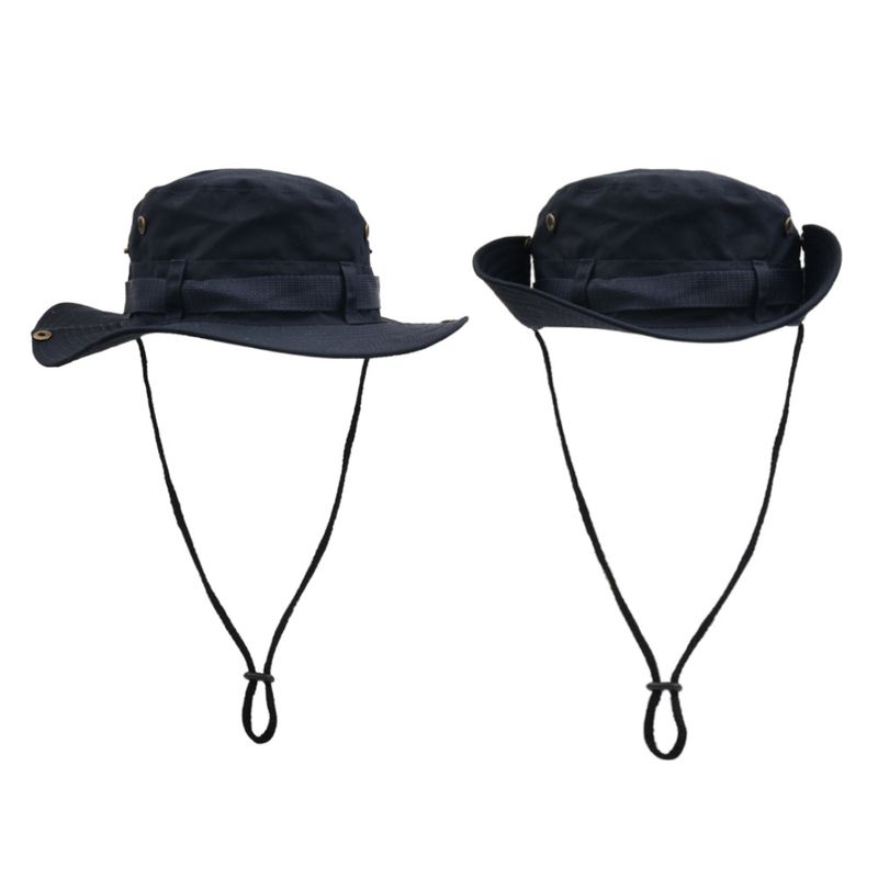 Unisex-Fischerhut mit Stickerei, einfarbig, für Männer und Frauen, für den Sommer, zum Bergsteigen im Freien, Sonnenschutz_voghion.com