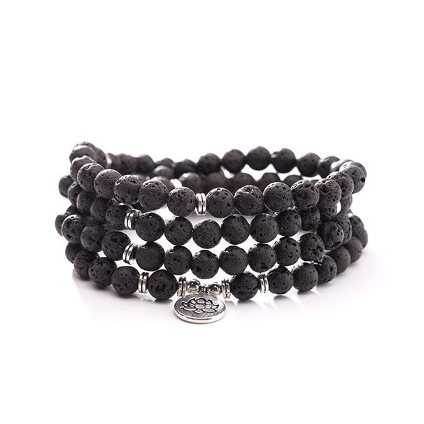 8mm 108 Perlen Lotus Multi Kreis Armband Baum des Lebens Anhänger Halskette Pullover Kette_voghion.com