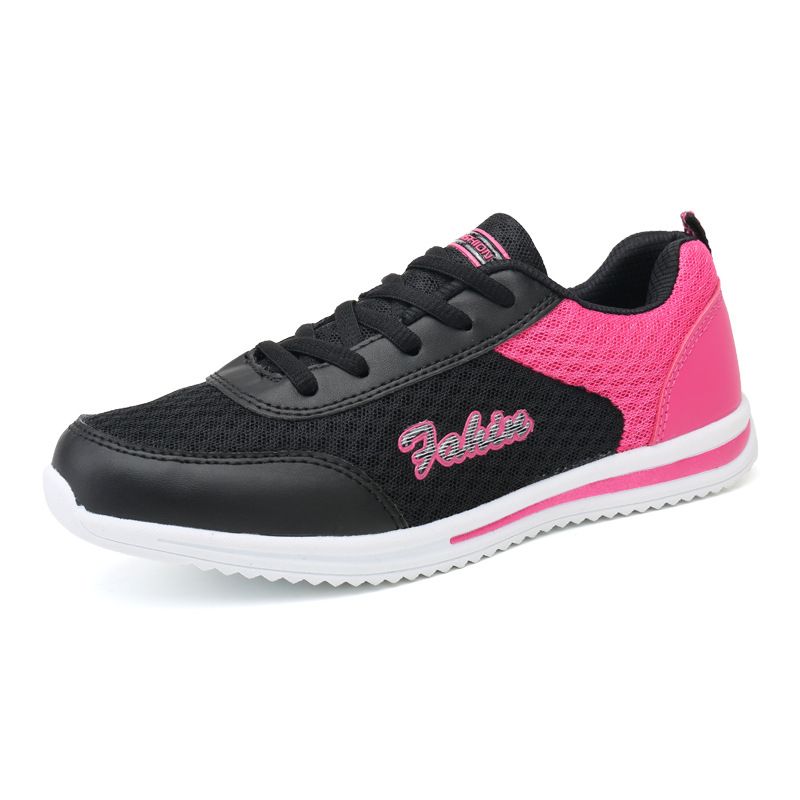 Ladies Woman Work Shoes Basketball Shoes Walking Shoes Sneakers Fabric Cushioned Durable Footwear_voghion.com