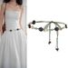 Green Waist Chain Accessory Women's Woven Belt Decoration With Dress Skirt Waist Cord Tie Thin_voghion.com