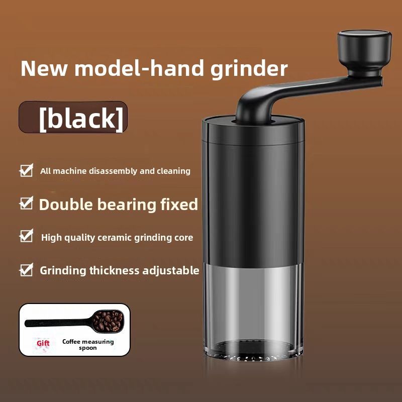 Manuelle Handkurbelmühle Moka Pot Home Kleines Werkzeug Kaffeebohnenmühle_voghion.com