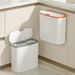 Smart Trash Can In The Crack Quick Sensing Easy Placement Wall Mounted Trash Can Bathroom Sensor_voghion.com