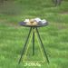 Alloy Steel Picnic And Chairs Portable Camping Round Supplies Equipment Set Outdoor Small Table_voghion.com