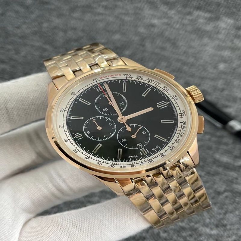 100% Sales Fashion Business Full Function Quartz Six Needle Chronograph Centennial Watch AAA_voghion.com