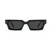 Factory Price Acetate polarized Rectangular Blackout High Quality Customizable Sunglasses For Man And Women_voghion.com
