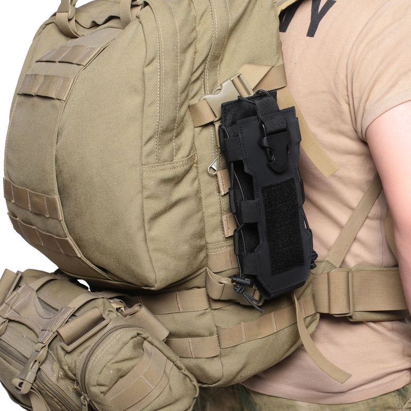 Tactical Multi-Function Expandable Water Bottle Portable Climbing Cycling Outdoor Sports Hanging Bag Adjustable_voghion.com