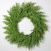 Meihui Christmas Green Pine Needle Wreath 50CM20 inch Christmas Wreath Natural Rattan Wreath Holiday Front Door Decoration Wall Decoration_voghion.com