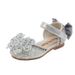 Rhinestones Soft Soled Girls' Sandals Princess Shoes Children's Shoes Spring Leather Shoes For Girls_voghion.com
