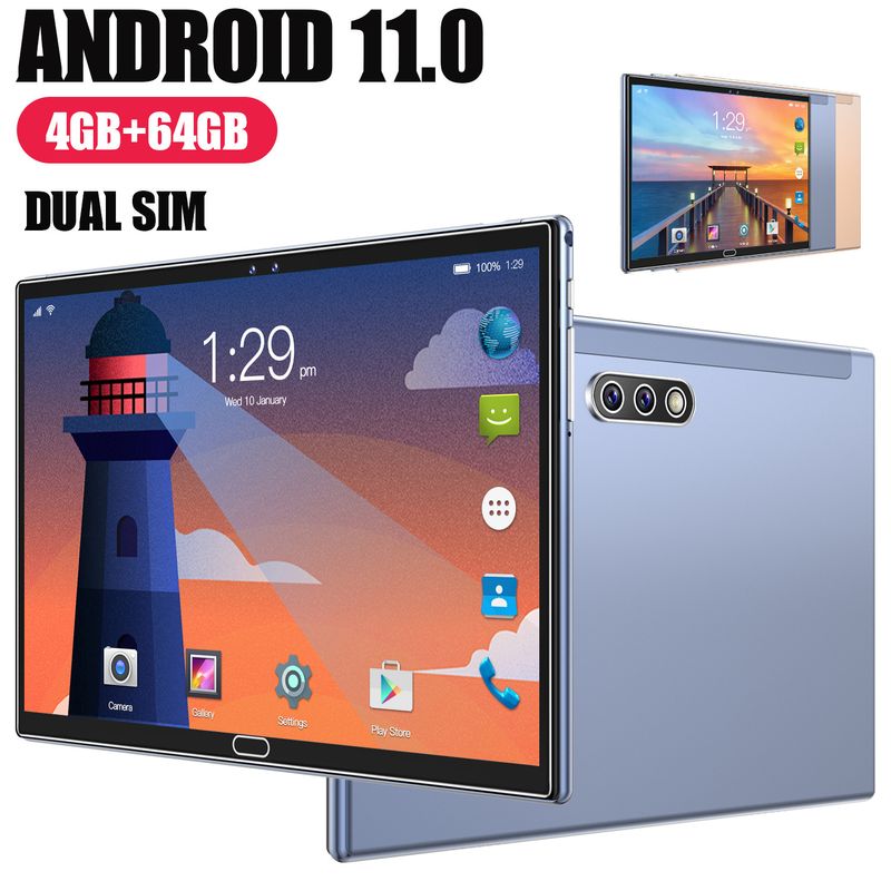 10,1 inch Android-tablet X30 - Dual SIM, 4G LTE, Bluetooth, HD-scherm, octa-core processor_voghion.com