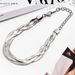 Stainless Ins Wind Men's And Women's Titanium Steel Twist Snake Bone Bracelet_voghion.com