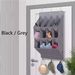 Door Storage Hanging Bag Wall Mounted Shoe Bag Bedroom Multi Layer Sundries Sorting Non Woven Fabric Collection Hanging Bag_voghion.com