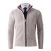 Cardigan in maglia con fodera in pile da uomo – Maglione invernale oversize con collo alto (M-3XL, 12 colori)_voghion.com