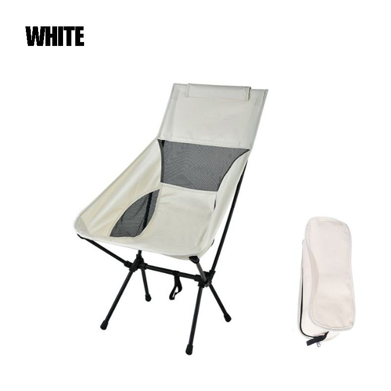 Φορητή πτυσσόμενη καρέκλα εξωτερικού χώρου για κάμπινγκ, καρέκλα αυτοκινήτου για πικνίκ, άνετη στη μεταφορά, κατάλληλη για ψάρεμα και πεζοπορία_voghion.com
