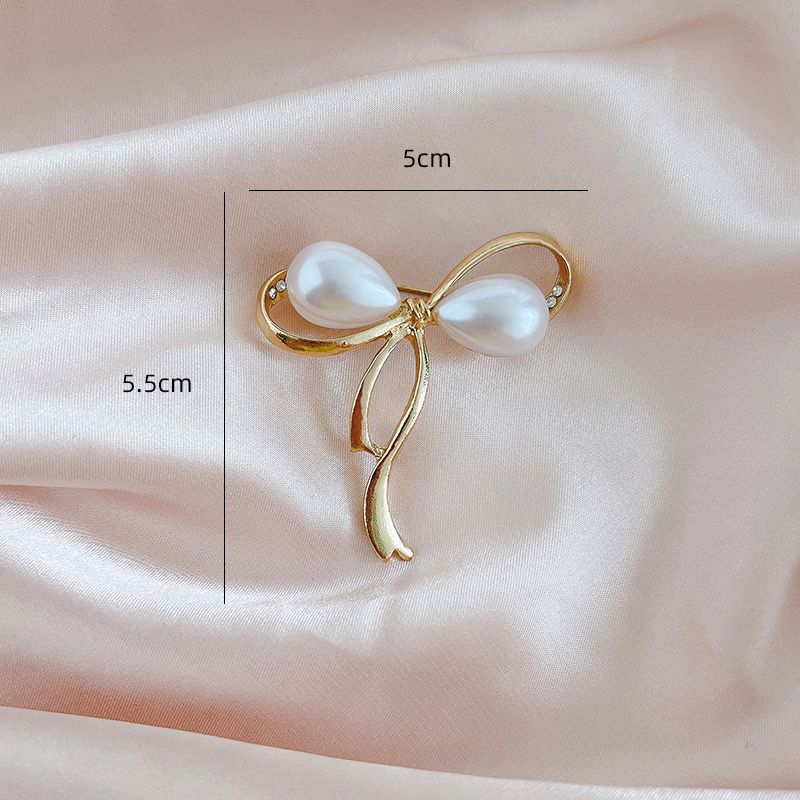 Brosche Damen High-End-Perlennadel Zubehör Anti-Exposition Unsichtbares Zubehör Kragen Kragennadel_voghion.com