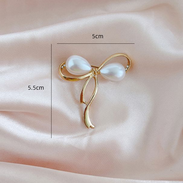 Brosche Damen High-End-Perlennadel Zubehör Anti-Exposition Unsichtbares Zubehör Kragen Kragennadel_voghion.com